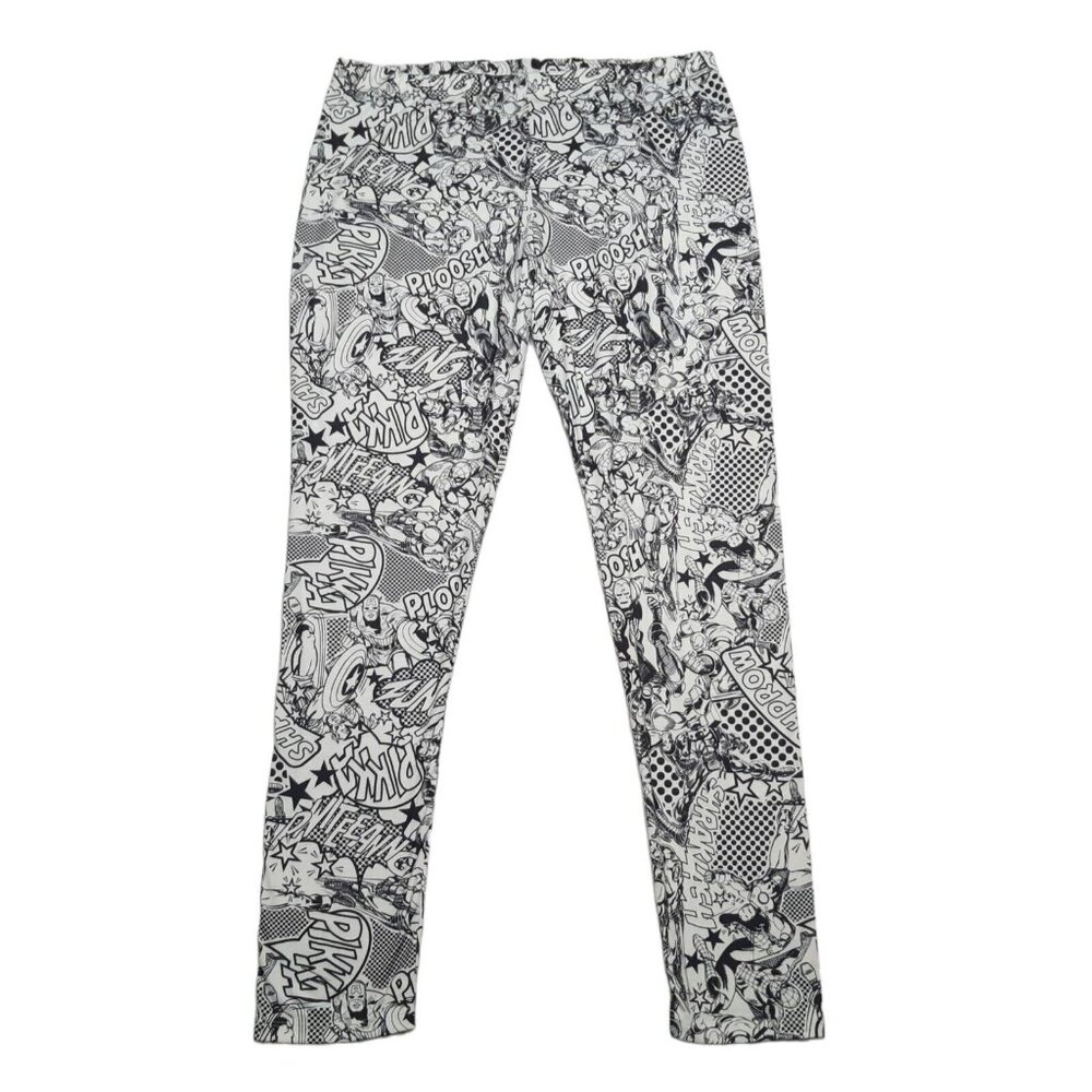 Marvel Avengers Pajama Pants‎ Womens XL White Loungewear Sleepwear Spiderman